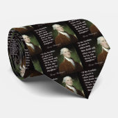George Washington Freedom of Speech Quote Stropdas (Opgerold)
