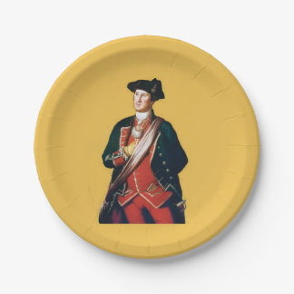 George Washington Generaal 🎖️ Historisch & Patrio Papieren Bordje