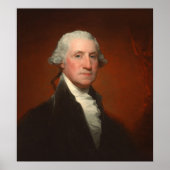 George Washington - Gilbert Stuart Fine Art Poster (Devant)