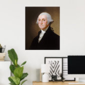George Washington - Gilbert Stuart Fine Art Poster (Bureau à domicile)