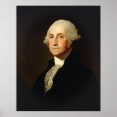 George Washington - Gilbert Stuart Fine Art Poster (Devant)