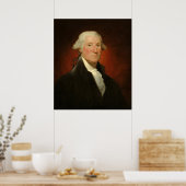 George Washington - Gilbert Stuart Fine Art Poster (Cuisine)