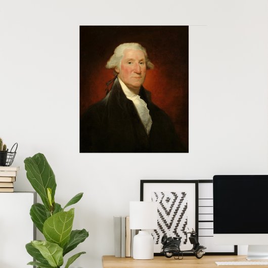 George Washington - Gilbert Stuart Fine Art Poster (Thuiskantoor)