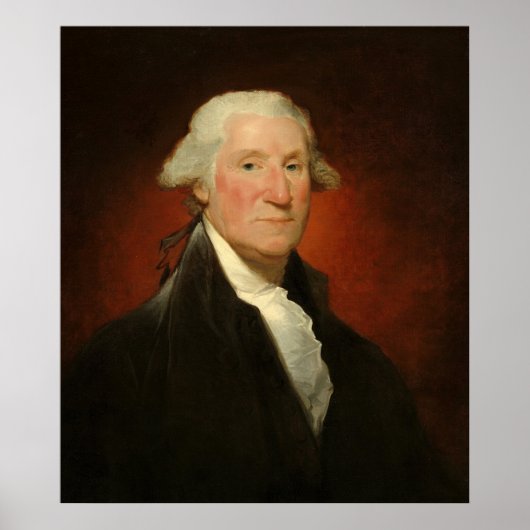 George Washington - Gilbert Stuart Fine Art Poster (Devant)