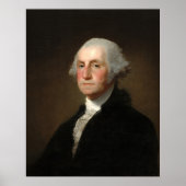 George Washington - Gilbert Stuart Fine Art Poster (Devant)