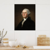 George Washington - Gilbert Stuart Fine Art Poster (Cuisine)
