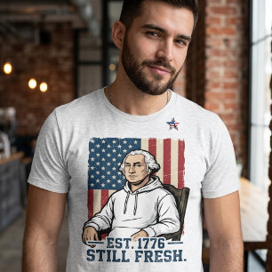 George Washington Glow-Up 250ste Verjaardag T-shirt