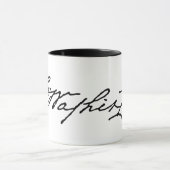 George Washington Handtekening Mok (Midden)