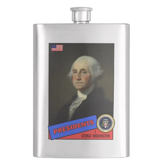 George Washington-honkaarten Flacon (Voorkant)