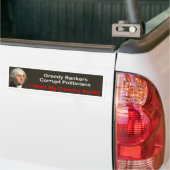 George Washington: Ik wil mijn land terug! Bumpersticker (Op Truck)