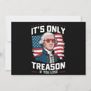 George Washington i't Alleen Verraad Als Je Verlie Kaart