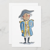 George Washington Kaart (Voorkant / Achterkant)