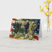 George Washington Kaart (Gele Bloem)