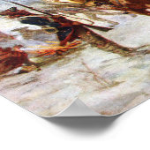 George Washington Lafayette Valley Forge Army Poster (Hoek)