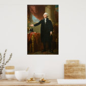 George Washington "Lansdowne" Portret Poster (Keuken)