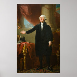 George Washington "Lansdowne" Portret Poster