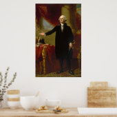 George Washington Lansdowne Portret van Stuart Poster (Keuken)