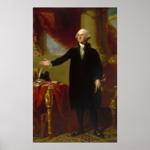 George Washington Lansdowne Portret van Stuart Poster