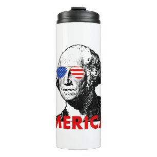 george washington merica thermosbeker