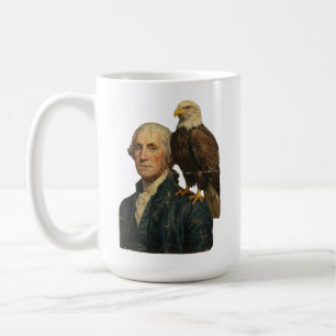 George Washington met Steenarend Koffiemok