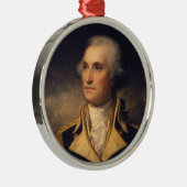 George Washington Metalen Ornament (Rechts)