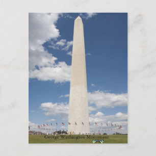 George Washington Monument Briefkaart