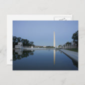 George Washington Monument Briefkaart (Voorkant / Achterkant)