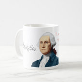 George Washington Mug #12 "Force navale" (Devant gauche)