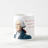 George Washington Mug #12 "Force navale" (Centre)