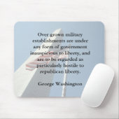 George Washington op de Mousepad Muismat (Met muis)