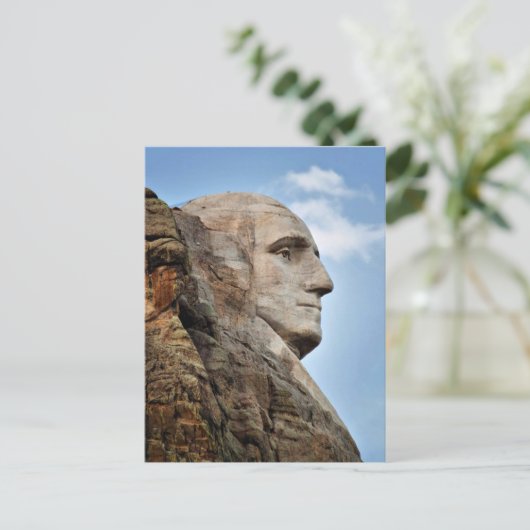 George Washington op het Briefkaart van Rushmore (Staand voorkant)