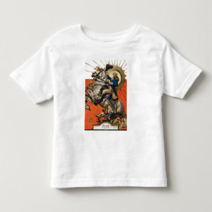 George Washington op Horseback Kinder Shirts