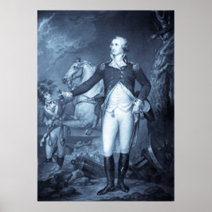 George Washington op poster Trenton