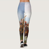 George Washington over de rivier de Delaware Leggings (Achterkant)
