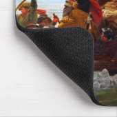 George Washington over de rivier de Delaware Muismat (Hoek)