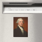 George Washington Portrait Magneet (Insitu (Vaatwasser))