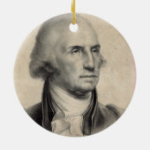 George Washington Portrait ornament (Achterkant)