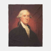  George Washington Portrait Painting Fleece Deken (Voorkant)