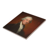 George Washington Portrait Tegeltje (Zijkant)