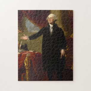 George Washington Portret schilderen 2 Legpuzzel