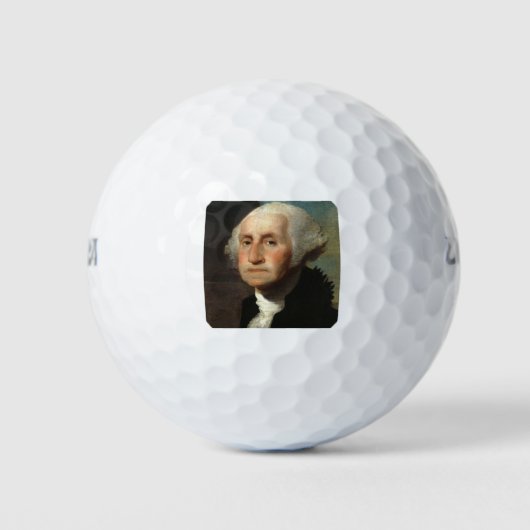 George Washington President Golfballen (Voorkant)