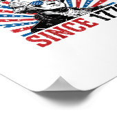 George Washington Protest Sign No Kings In America Poster (Hoek)