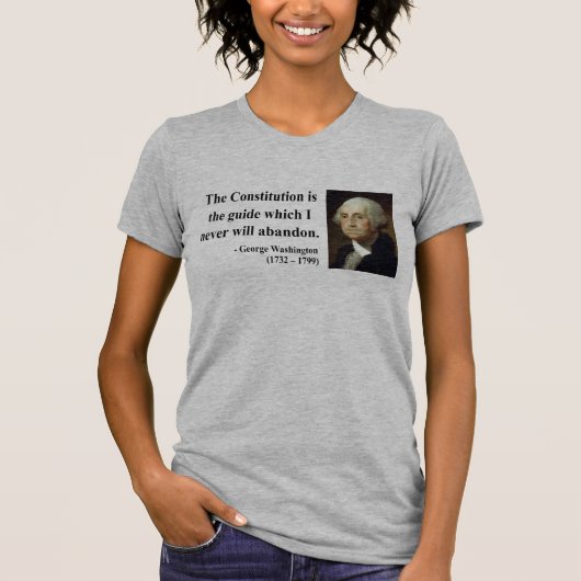 George Washington Quote 4b T-shirt (Voorkant)
