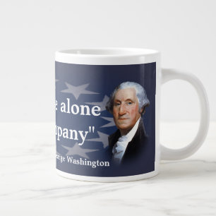 George Washington Quote over Bad Company Jumbo Mok
