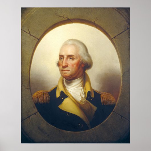 George Washington, Rembrandt Peale Fine Art Poster (Voorkant)