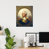 George Washington, Rembrandt Peale Poster d'art (Bureau à domicile)
