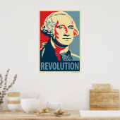 George Washington - Revolutie: OHP Poster (Keuken)