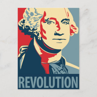 George Washington - Revolution: OHP Postcard Briefkaart