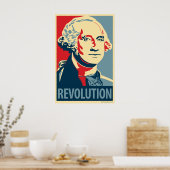 George Washington - Revolution : Poster OHP (Cuisine)