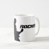 George Washington, ROCHES ! ! ! Tasse de café (Devant droit)